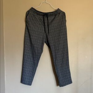 A New Day Gray and black checkered pants